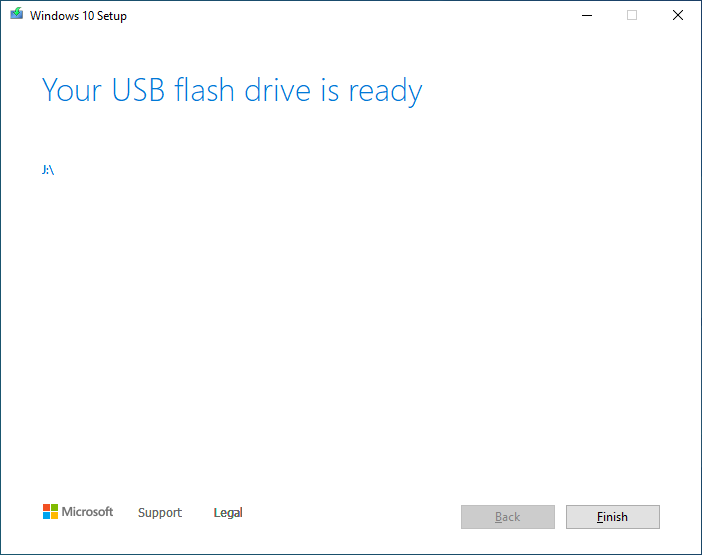 windows 10 usb tool pc