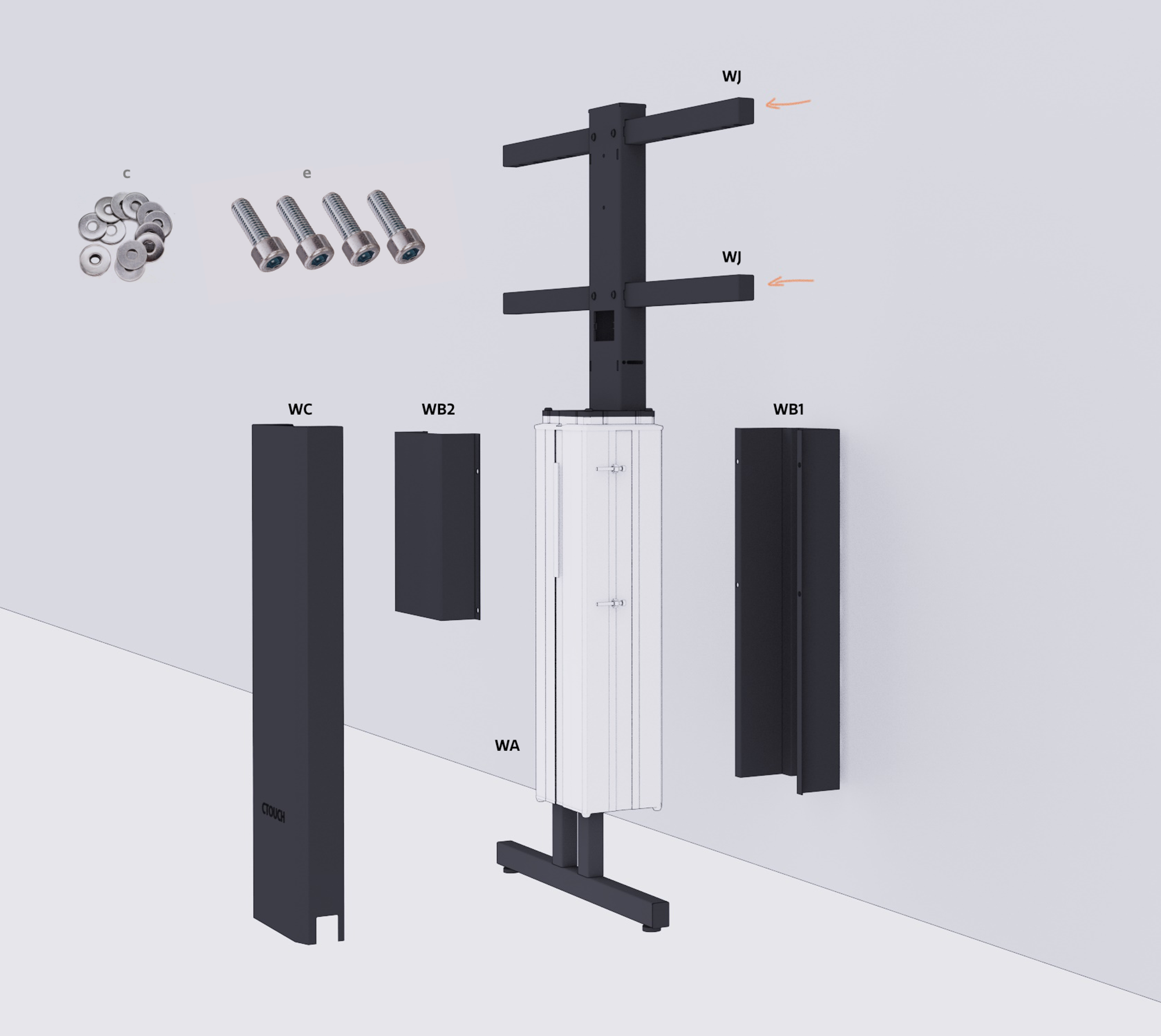 Installation Wall Lift – CTOUCH Support